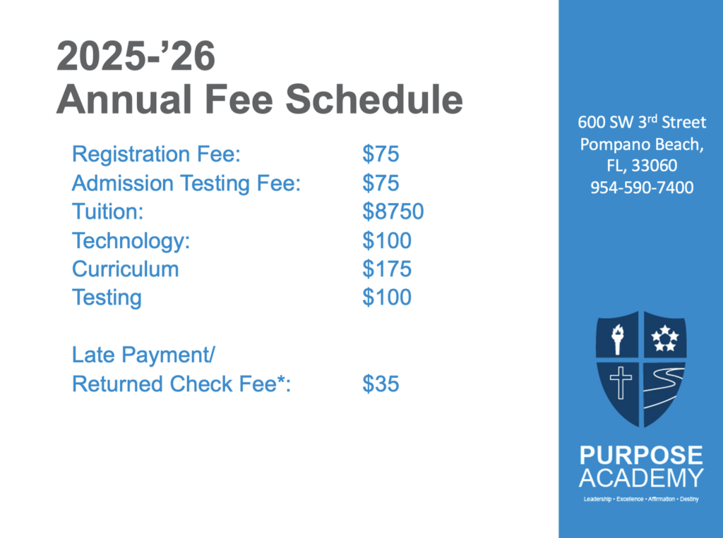 2025 to 2026 Tuition and Fees